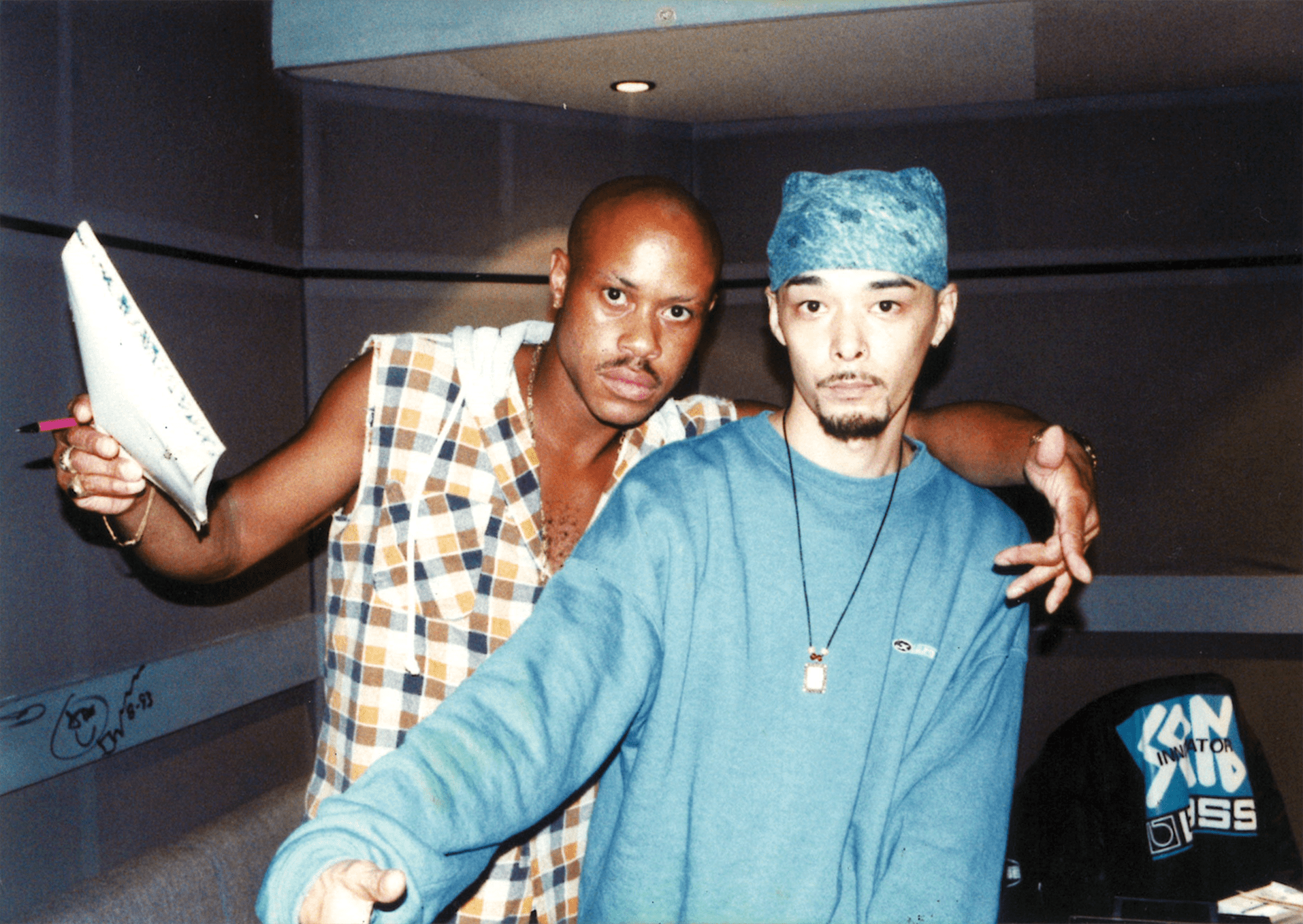 DJ Krush working with Guru for 1994’s <i>Krush</i>.